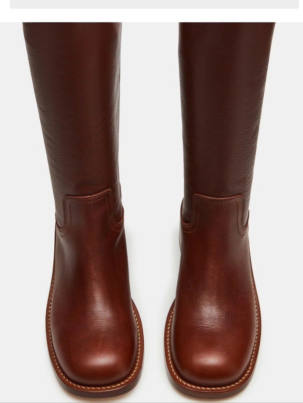 Steve Madden Riggs Tall Leather Boots - Picture 2 of 13